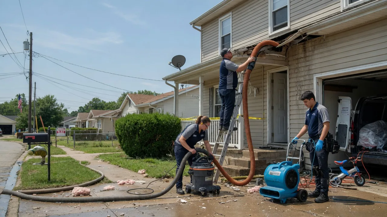 Water Damage Restoration in Donie, TX near me